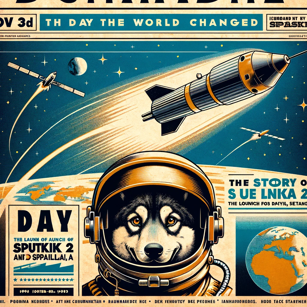 November 3rd: The Day the World Changed – The Launch of Sputnik 2 and the Story of Laika